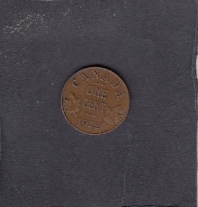 Beschrijving: 1 Cent GEORGIUS V